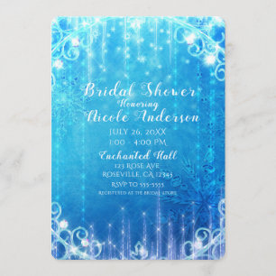 Invitación Fiesta de Despedida de Soltera Hielo Congelado Bri