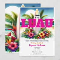 Fiesta de Despedida de Soltera Luau de Piscina de 