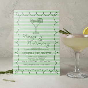 Invitación Fiesta de Despedida de Soltera 'Margs y Matrimonio