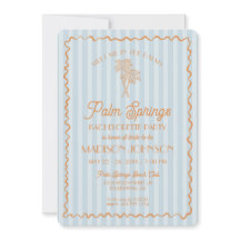 Fiesta de Despedida de Soltera Pastel de Palm Spri