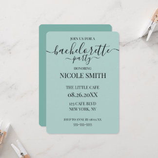 Invitación Fiesta de Despedida de Soltera Personalizada