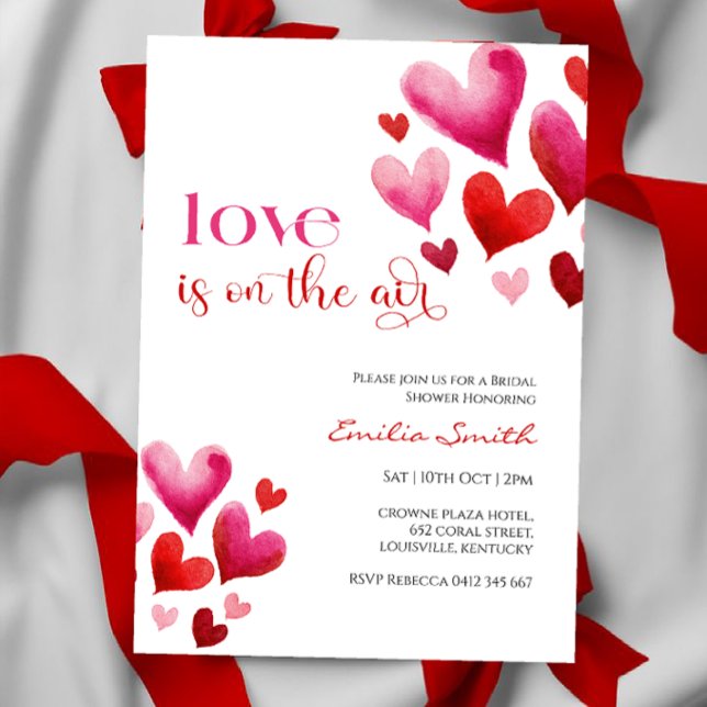 Invitación Fiesta de despedida de soltera romántica de San Va (Subido por el creador)