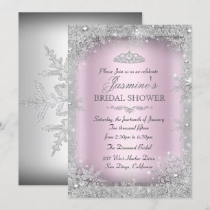 Invitación Fiesta de Despedida de Soltera Rosa País de las Ma