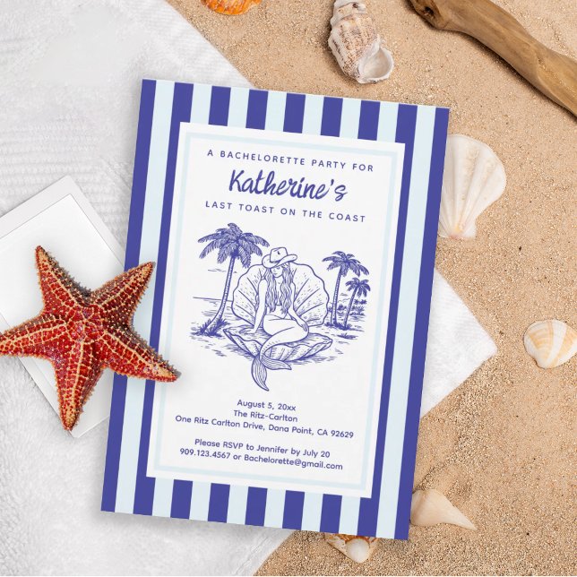 Invitación Fiesta de Despedida de Soltera Verde Sirena Vaquer (Subido por el creador)
