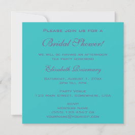 Invitación Fiesta de Despedida de Soltera Vintage, Árbol de C