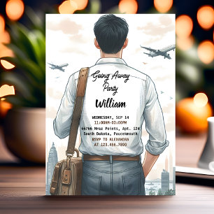 Invitación Fiesta de Despedida de Viaje