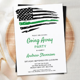 Invitación Fiesta de Despedida Militar Bandera de la Línea Ve