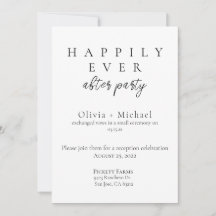 Fiesta de Después de la Boda para Elopement y Rece