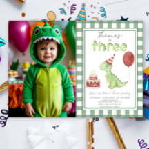 Fiesta de Dinos | Cumpleaños de Tres-Rex de Dinosa