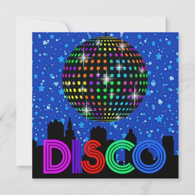 Invitación Fiesta de DISCO - SRF (Anverso)