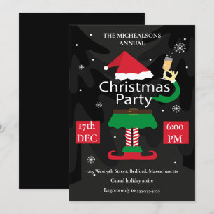 Invitación Fiesta de diseño de Navidades de Personalizados pe