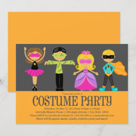 Invitación Fiesta de disfraces