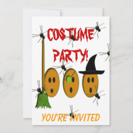 Invitación Fiesta de Disfraces