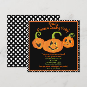 Invitación Fiesta de disfraces caprichosos de Halloween con t