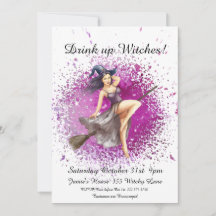 Fiesta de disfraces de bruja de Halloween