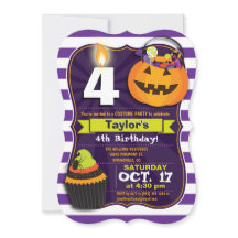 Fiesta de disfraces de cumpleaños de Halloween