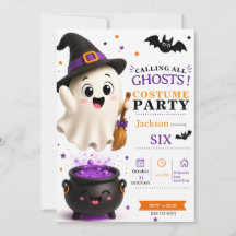 Fiesta de disfraces de fantasma - Cumpleaños adora