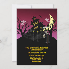 Invitación Fiesta de disfraces de Halloween