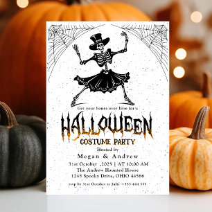 Invitación Fiesta de disfraces de Halloween