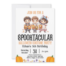 Fiesta de disfraces de Halloween Fiesta de cumplea