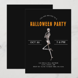 Invitación Fiesta de disfraces de Halloween para adultos Invi