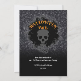 Invitación Fiesta de disfraces de Halloween para amigos