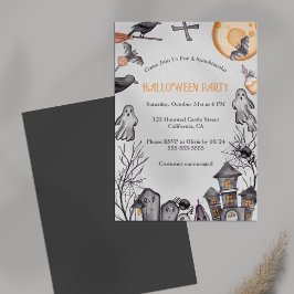 Invitación Fiesta de disfraces de Halloween para niños