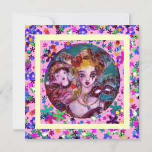 INVITACIÓN FIESTA DE DISFRACES VENECIANA DE SAN VALENTÍN