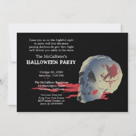 Invitación Fiesta de disfraz de Halloween nocturno