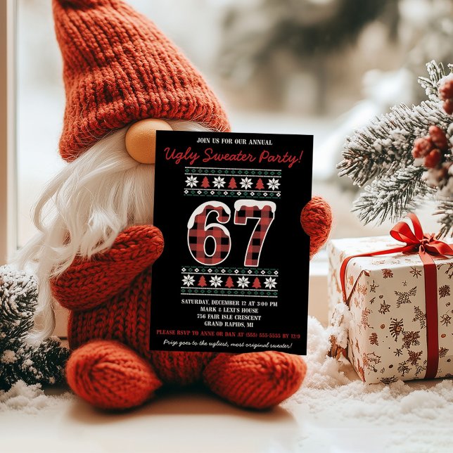 Invitación Fiesta de disfraz de Navidad para niños 67 Suéter  (Subido por el creador)