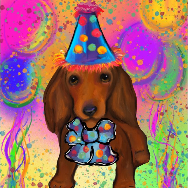 Invitación Fiesta de Doxie  (Subido por el creador)