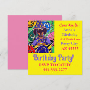 Invitación Fiesta de Doxies 