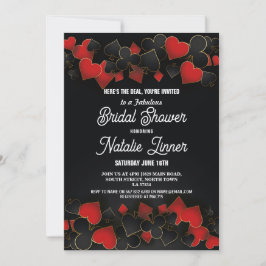 Invitación Fiesta de ducha de novia Las Vegas Casino Royale I