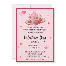Fiesta de dulces y galletas de San Valentín