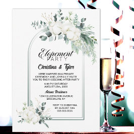 Invitación Fiesta de Elopement de Eucalyptus Arch