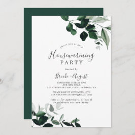 Invitación Fiesta de Emerald Greenery