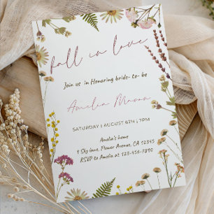 Invitación Fiesta de enamoramiento para la futura novia