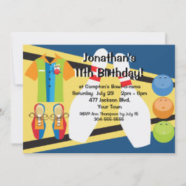 Invitación Fiesta de encargo de los bolos