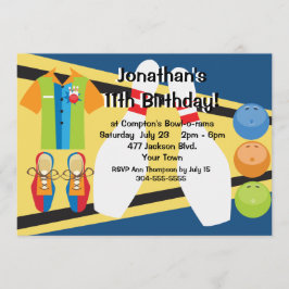 Invitación Fiesta de encargo de los bolos