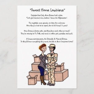 Invitación Fiesta de Estreno para Militares