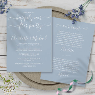 Invitación Fiesta de Felices para Siempre Bodas Promesas de P