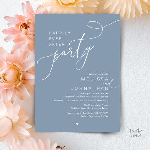 Invitación Fiesta de Felices para Siempre, Cena de Boda Román