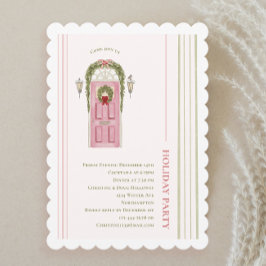 Invitación Fiesta de feriado de Navidades de la moda Grandmil