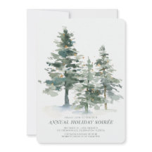 Fiesta de feriado de Navidades Pine Forest