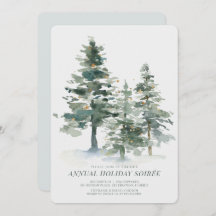 Fiesta de feriado de Navidades Pine Forest