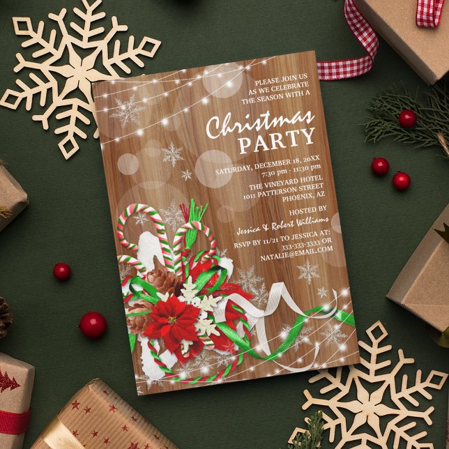 Invitación Fiesta de feriado de Navidades rusos (Subido por el creador)