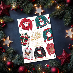 Invitación Fiesta de feriado de Navidades suaves