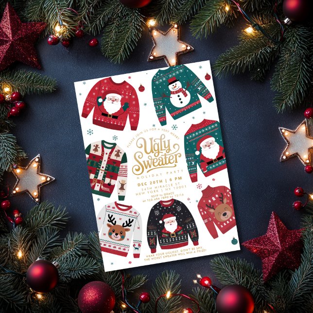 Invitación Fiesta de feriado de Navidades suaves (Subido por el creador)