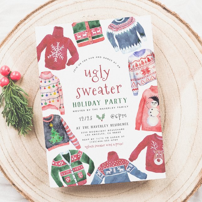 Invitación Fiesta de feriado de Navidades suaves (Subido por el creador)