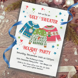 Invitación Fiesta de feriado de Navidades suaves